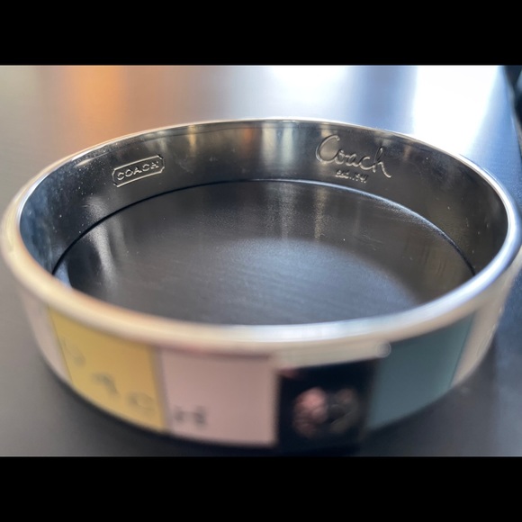 Coach multicolored silver bracelet - Picture 2 of 2